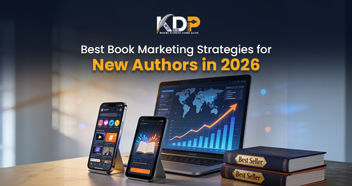 Book marketing services and author marketing strategies for new authors in 2026 Kinetic Digital Publishers