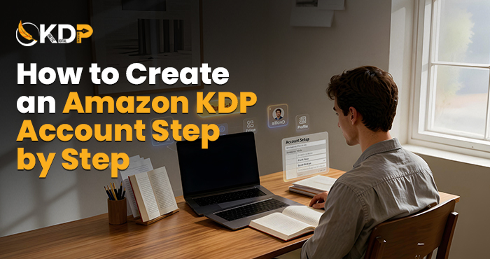 create kdp account step by step guide for beginners on amazon kindle direct publishing