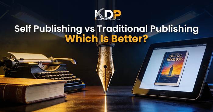 Self publishing vs traditional publishing comparison guide for authors in the USA 