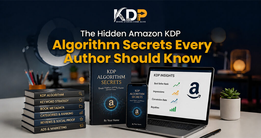Amazon KDP algorithm secrets and ranking strategies for self-published authors — Kinetic Digital Publishers