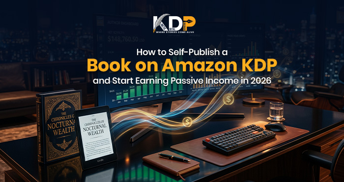 Step-by-step guide to self-publish a book on Amazon KDP and earn passive income in 2026
