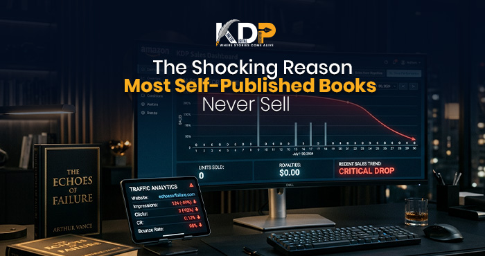 Why most self-published books never sell on Amazon and how to fix the real problems hurting your book sales
