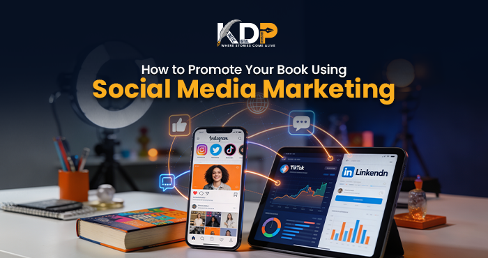 Social media marketing guide for author:s how to promote your book on Instagram, Facebook, and TikTok Kinetic Digital Publishers
