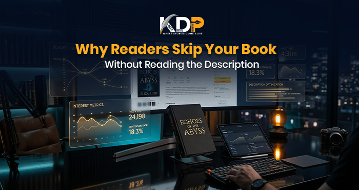 Why readers skip your book on Amazon and how professional book cover design fixes your click-through rate and book sales