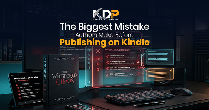 First-time author making the biggest mistake authors make before publishing on Kindle without a proper launch plan or KDP strategy